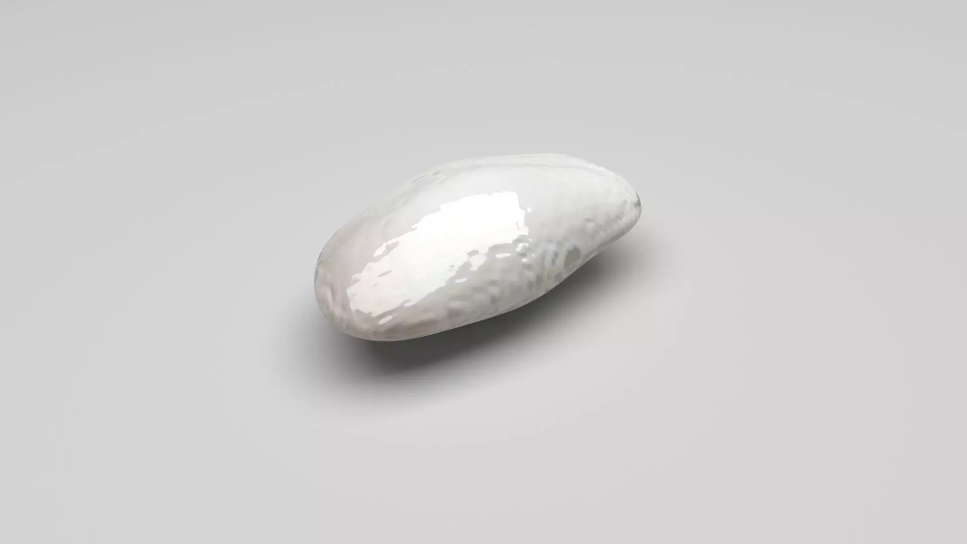 White Kidney Bean 3D model