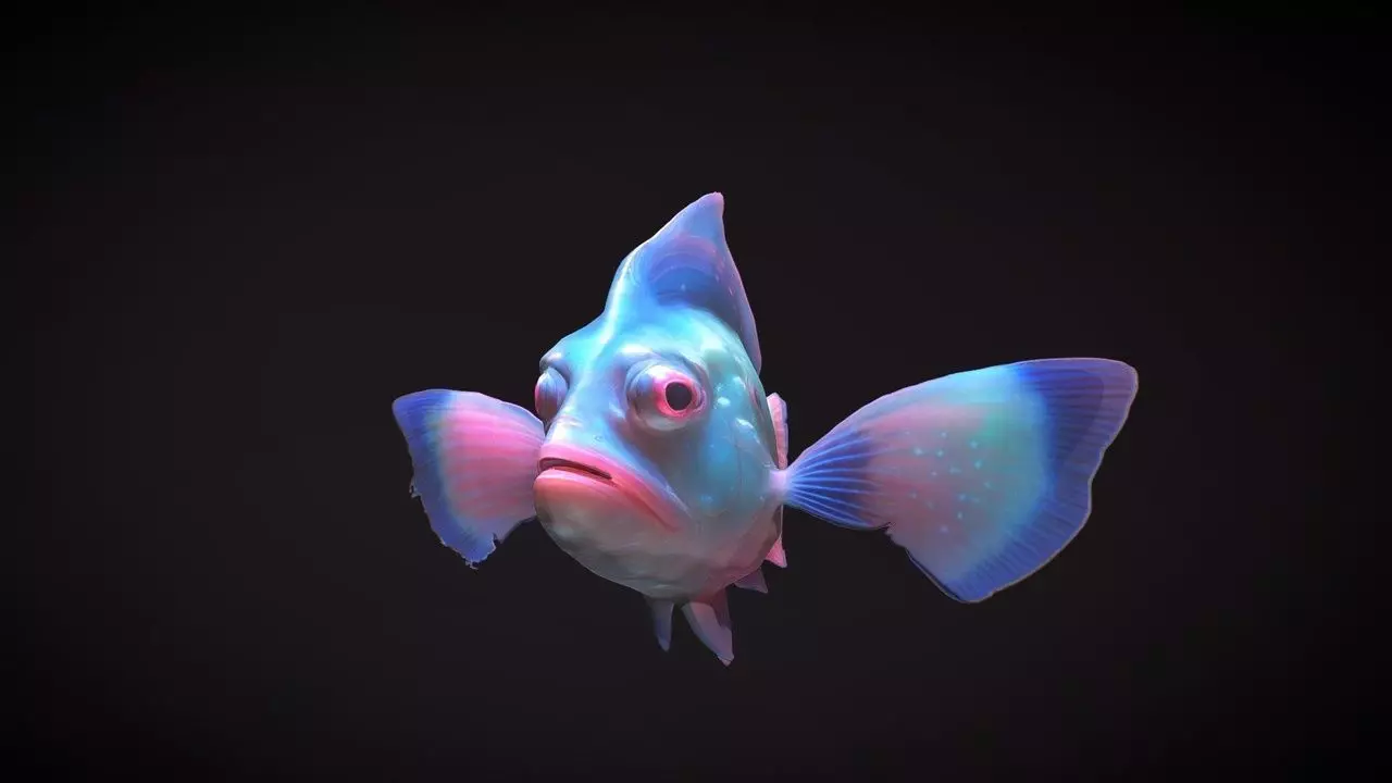 Mystical Fish 3D model