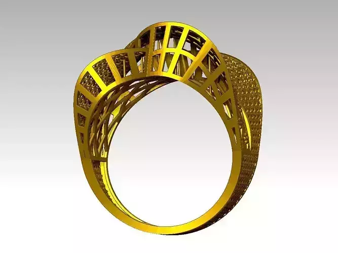 light weight ring  STL file  ready for print 3D print model