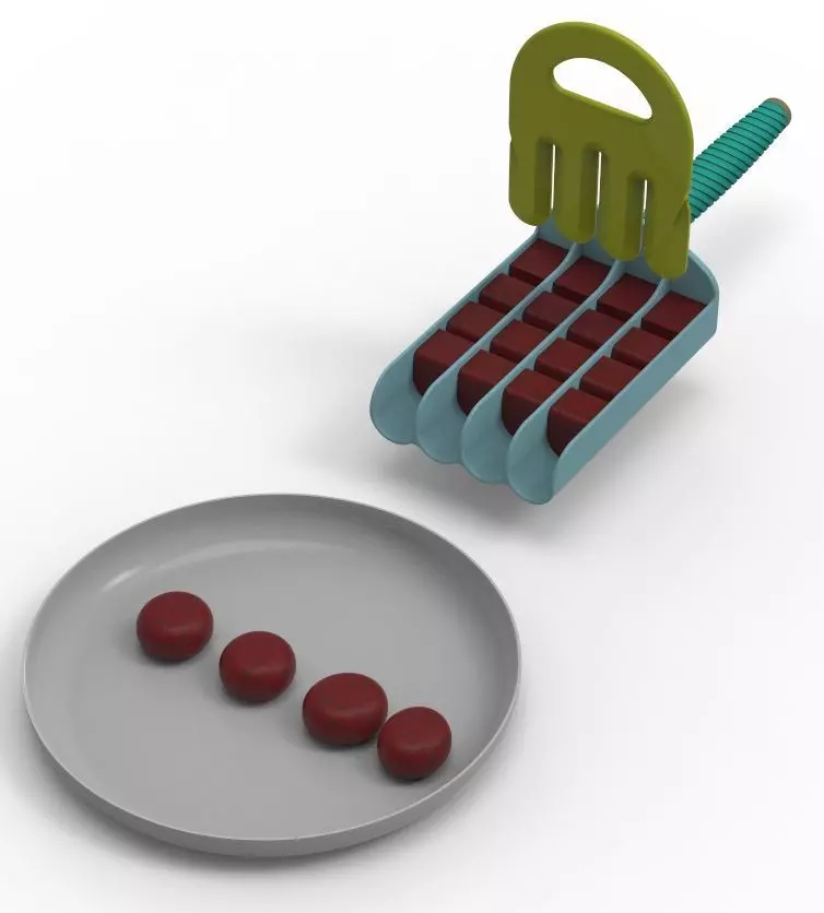 Meat Ball Maker 3D print model