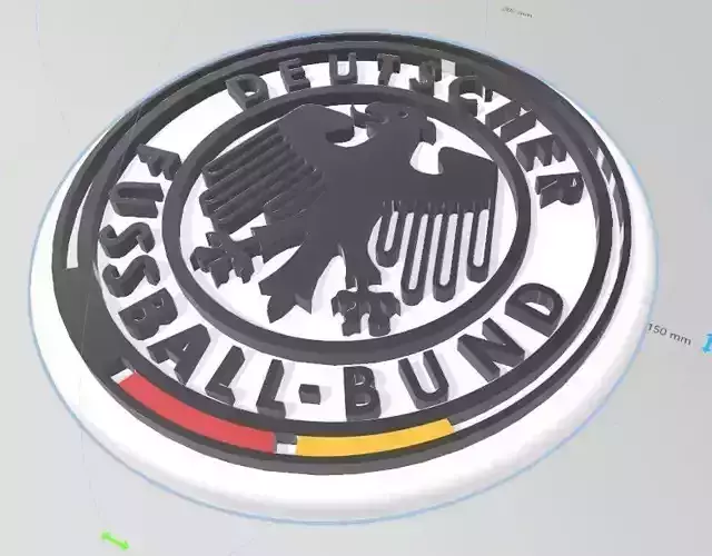 Fanion Allemagne - 10 x 15 cm - Monsieur-des-Drapeaux