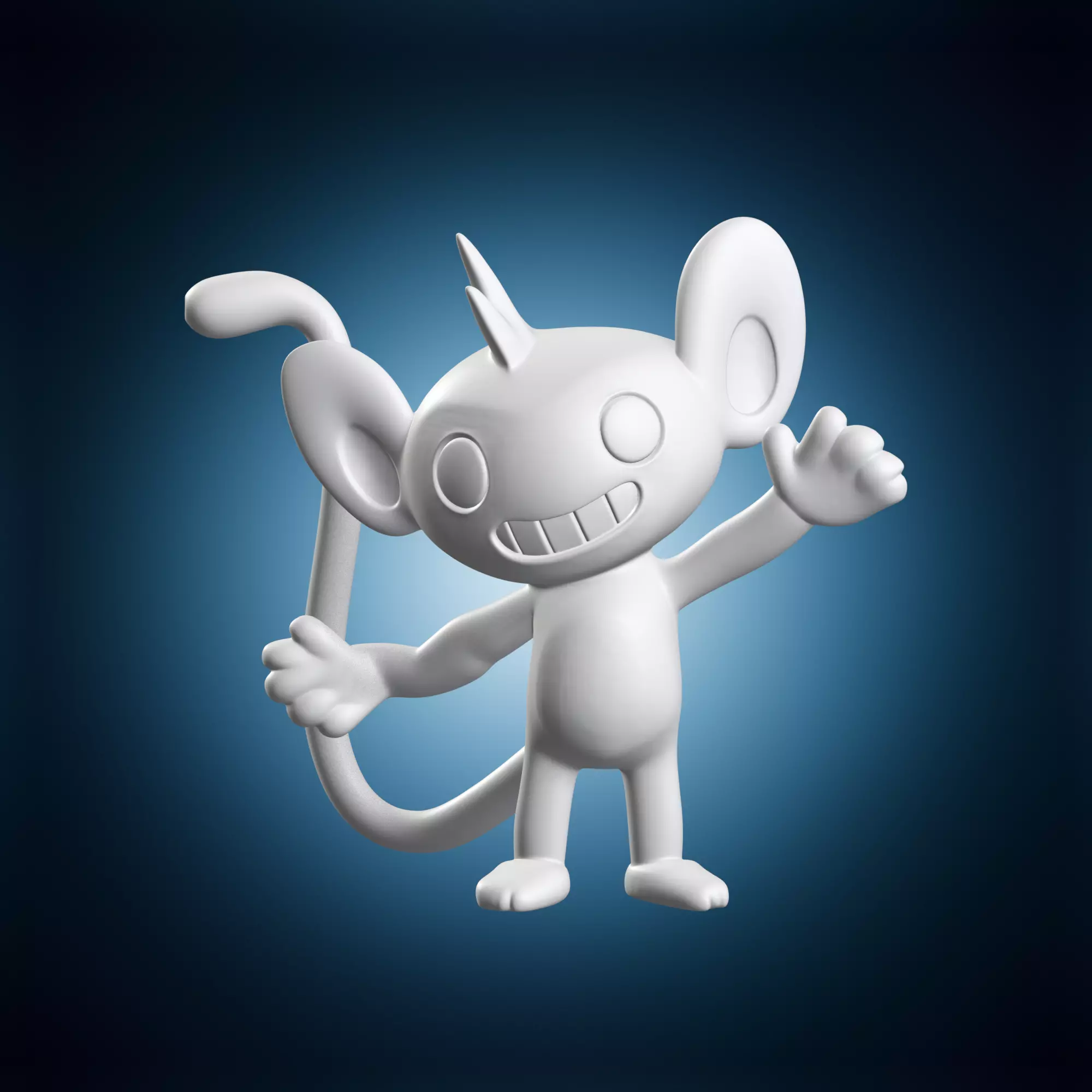 Aipom Pokemon Character 3D Model Figure 3D print model