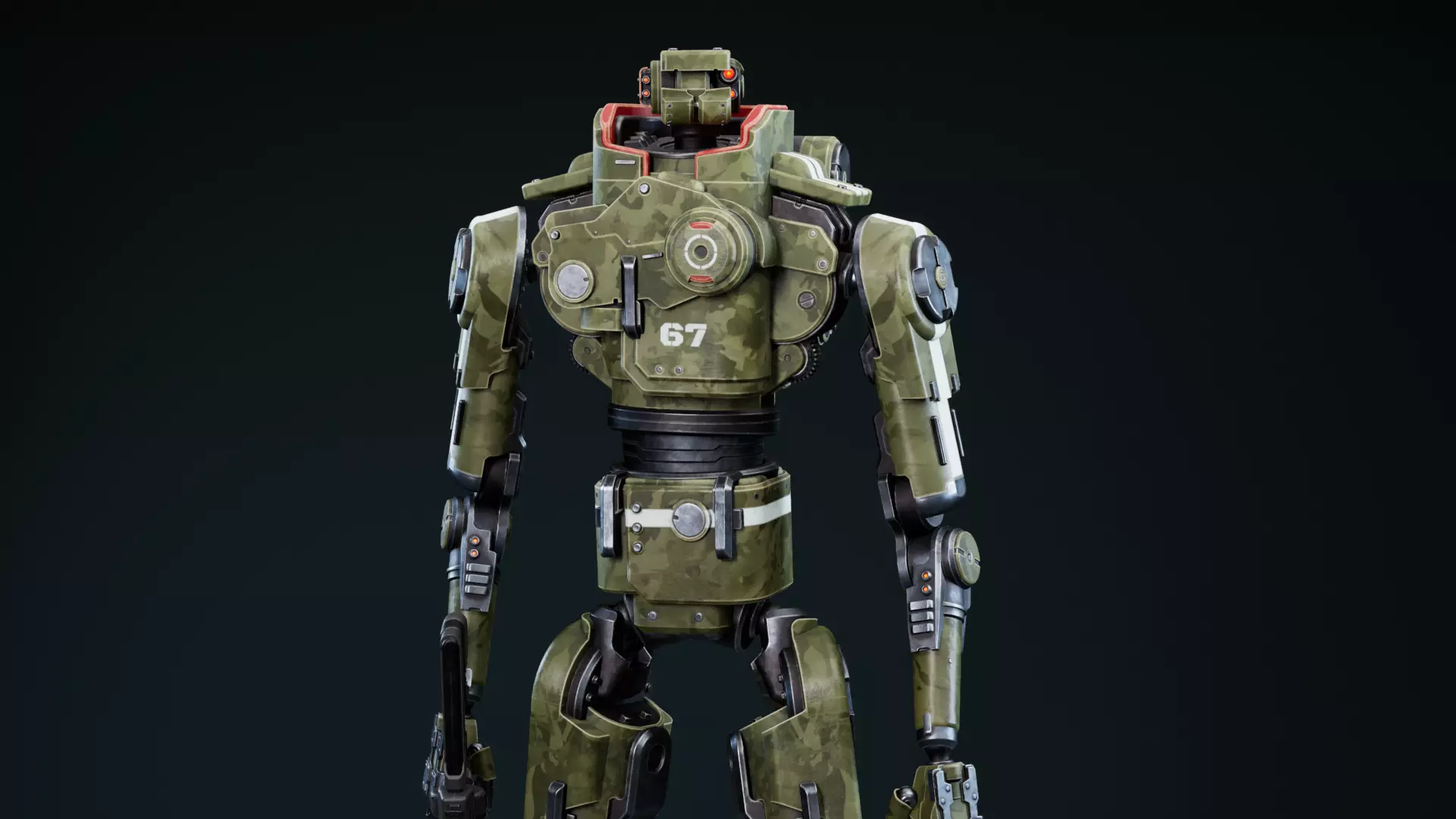 Etasphera67 Low-poly 3D model