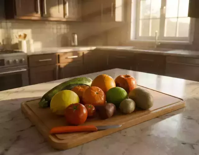 High-Quality Game-Ready Fruit and Vegetable 3D Asset Pack 3D model