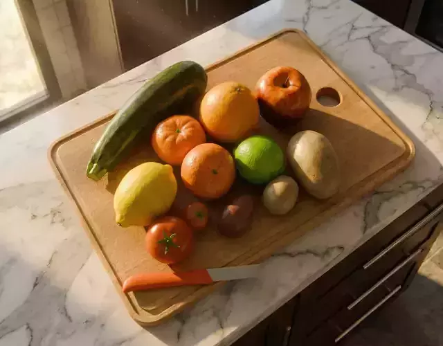 High-Quality Game-Ready Fruit and Vegetable 3D Asset Pack  3D model 3