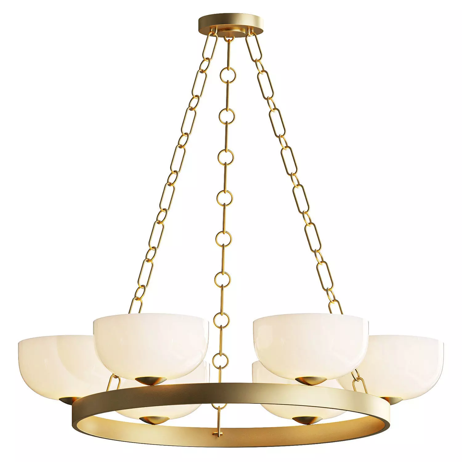 Custom Lighting Tanager Cloud Glass Pendant 3D model