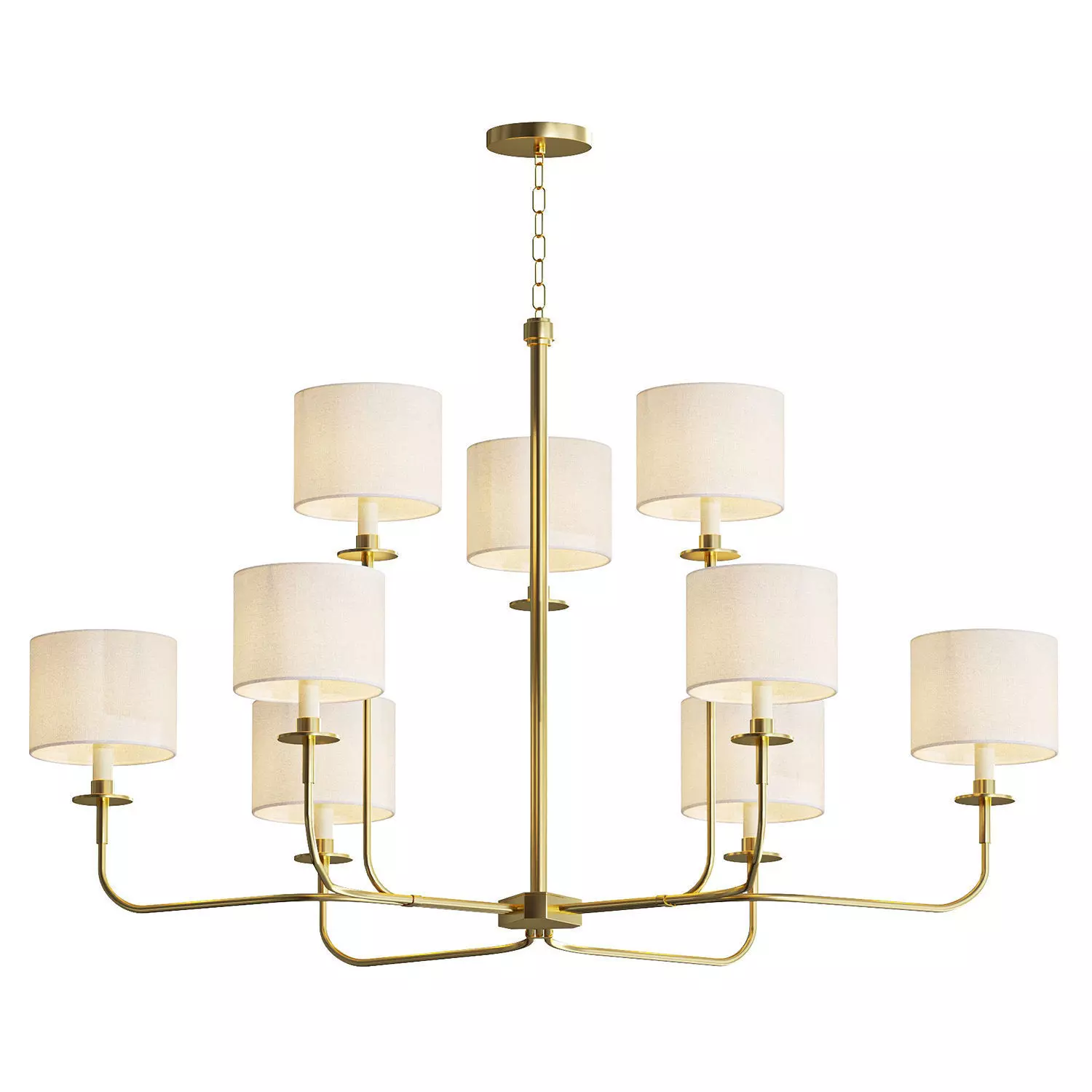 Marlowe 9 Light Chandelier 3D model