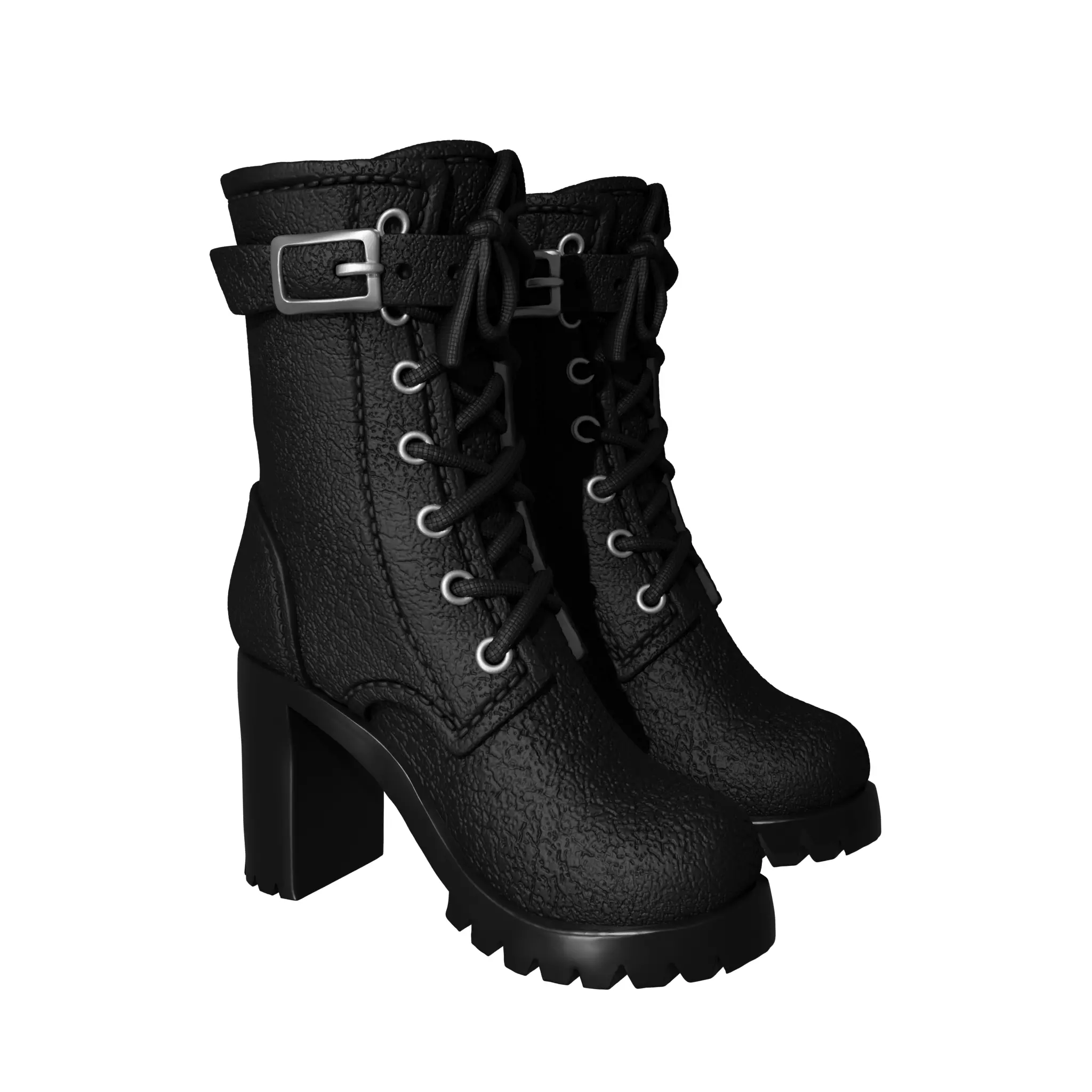 Female High Boots 3D print model