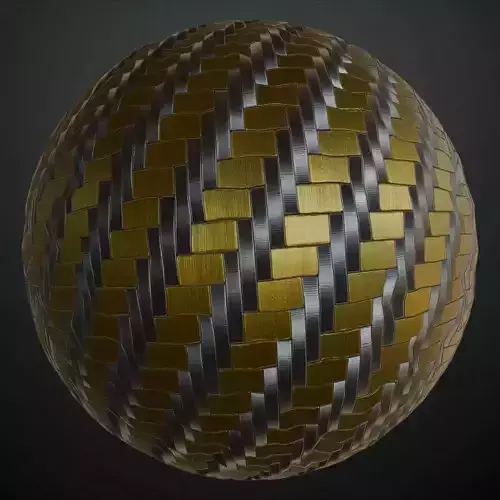 Powered Metal Design PBR Seamless Texture
