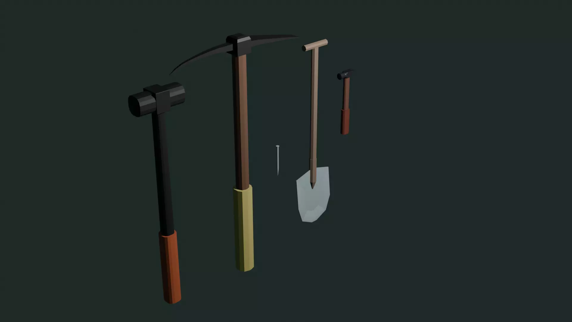 Free LowPoly Tools Free low-poly 3D model