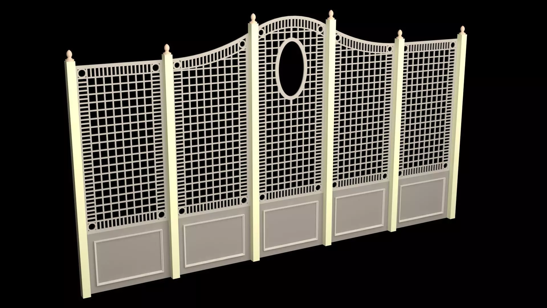 Lattice Wall 3D model
