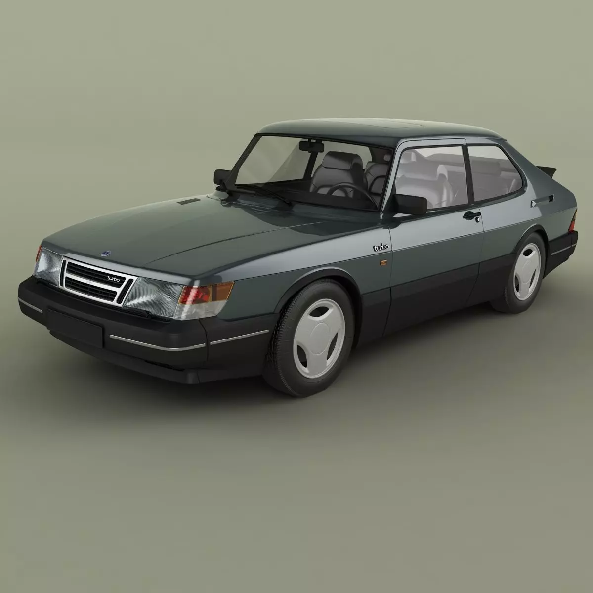 SAAB 900 Turbo 3D model