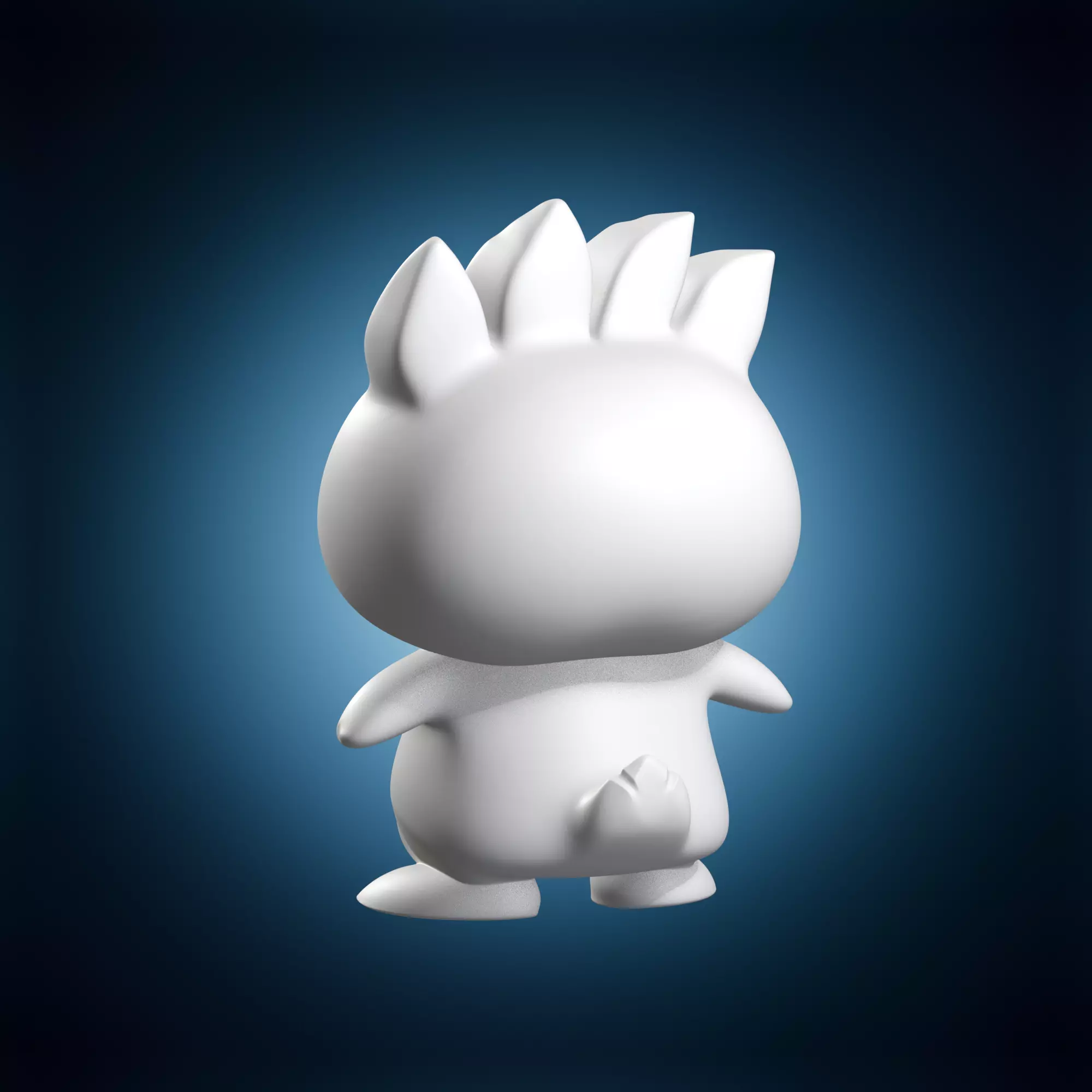 Badtz Maru Penguin Character Miniature Model 3D print model