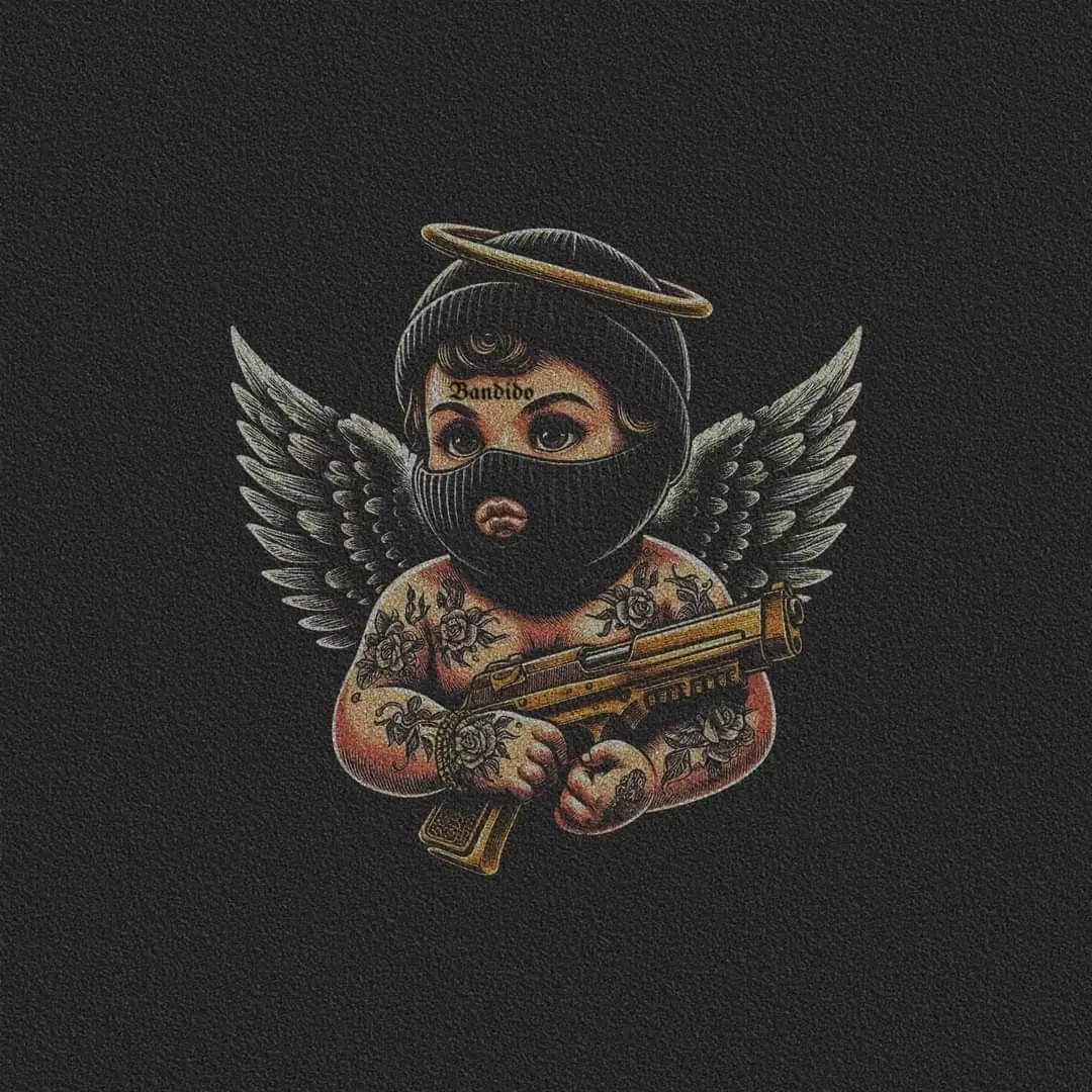 Angel Bandit Baby Pendant 3D Model for Hip Hop Jewelry 3D print model