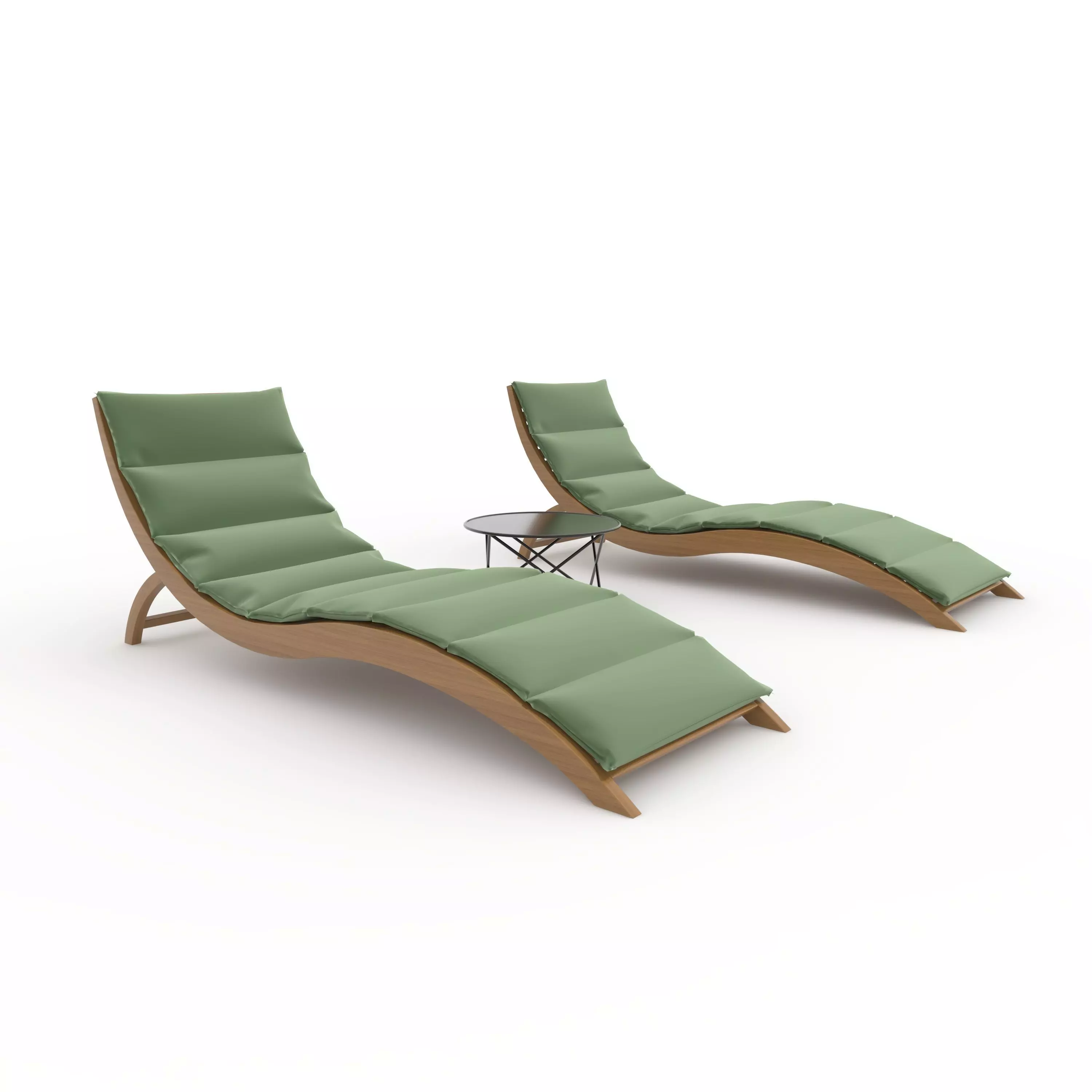 Sun Lounger 16 3D model