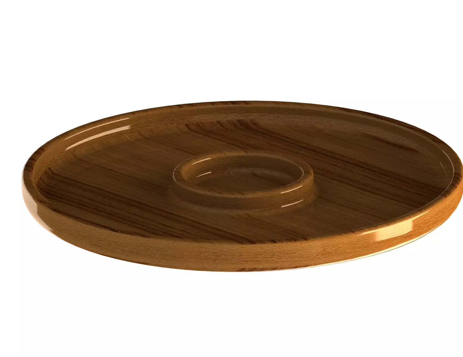 Serving Tray Platter 3D model