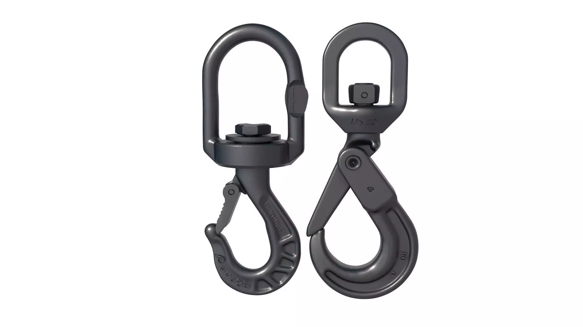 Locking Hook - Detachable Swivel Hooks Snap Hook 3D print model