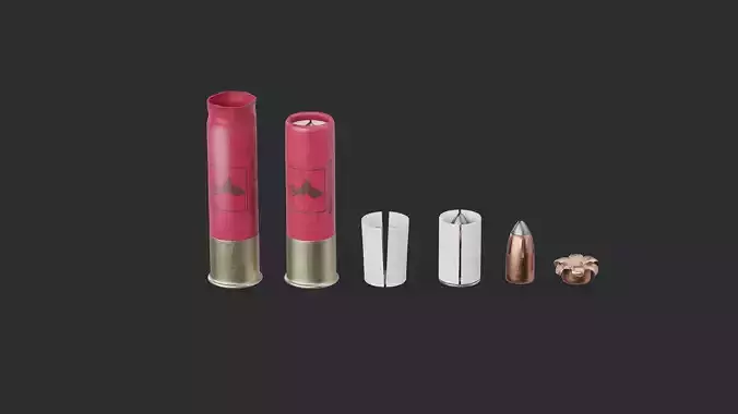 Shotgun Sabot Slug Red