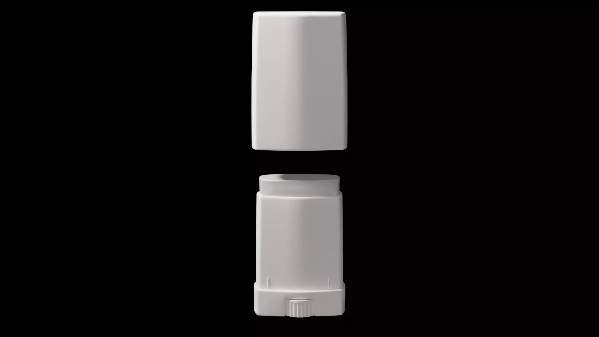 Realistic Deodorant Stick Cosmetic Product 3D model