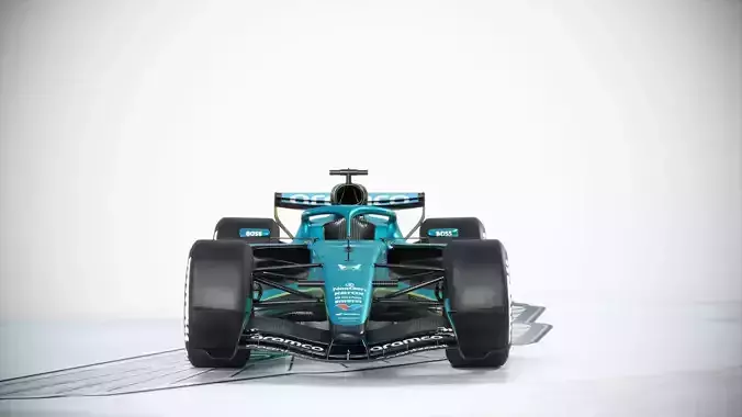 F1 Aston Martin AMR26 2026 3D model 5