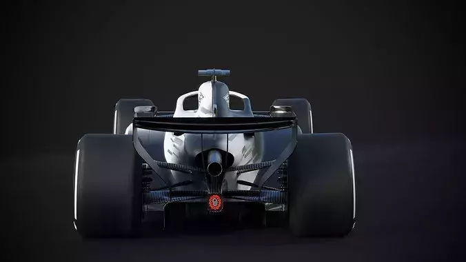 F1 Cadillac 2026 3D model 6