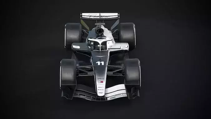 F1 Cadillac 2026 3D model 4