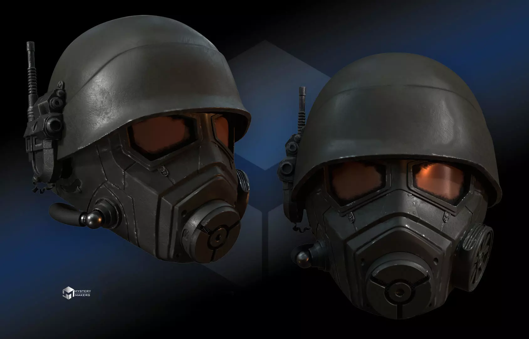 NCR Ranger Helmet 3D print model