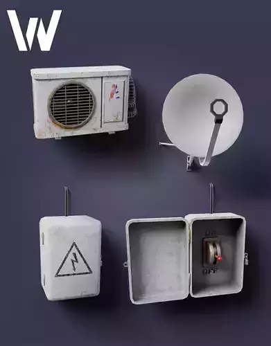 Electric Utility Props  Semi Realistic