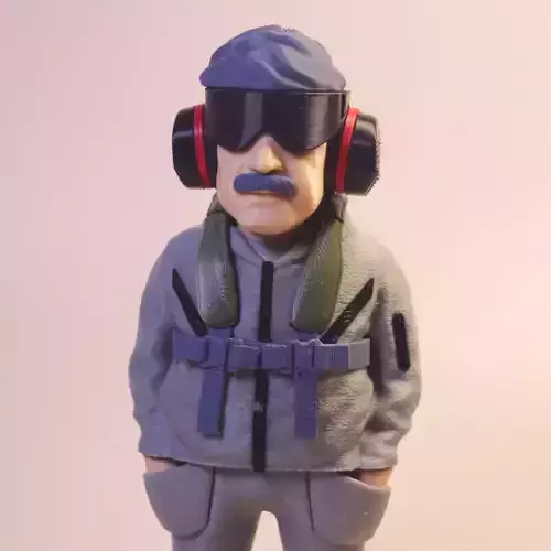 Don Ramon 3D model 3D printable | CGTrader