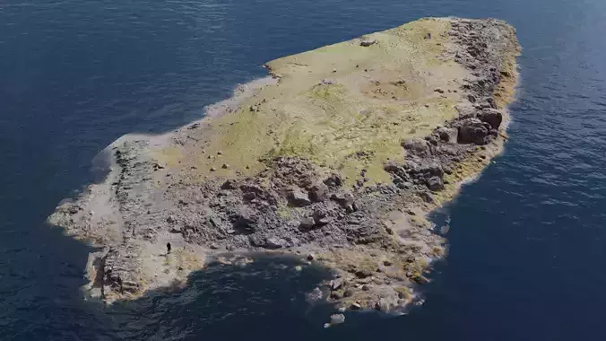Nordic Coastline Island
