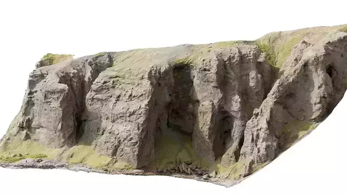 Cliff Wall Formation Scan