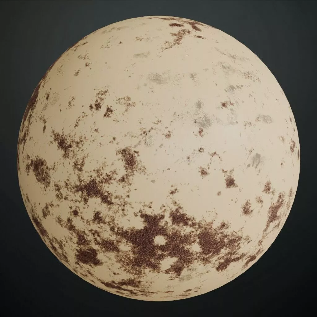 Oxidized Rusty Gold PBR Seamless Texture