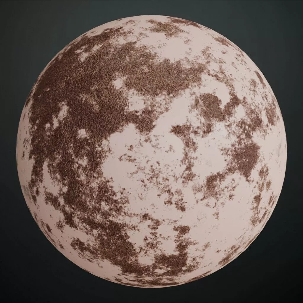 Oxidized Rusty Copper PBR Seamless Texture