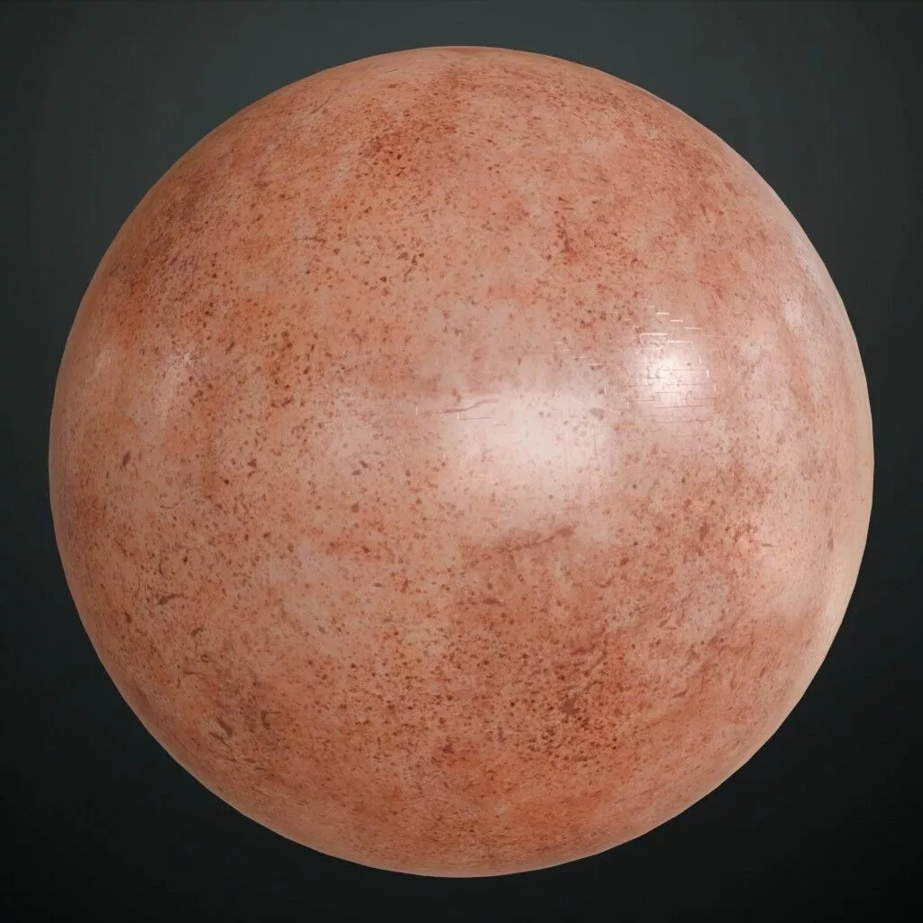 Oxidized Copper Metal PBR Seamless Texture