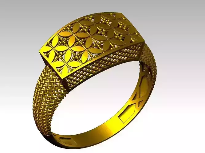 light weight ring  STL file  ready for print 3D print model