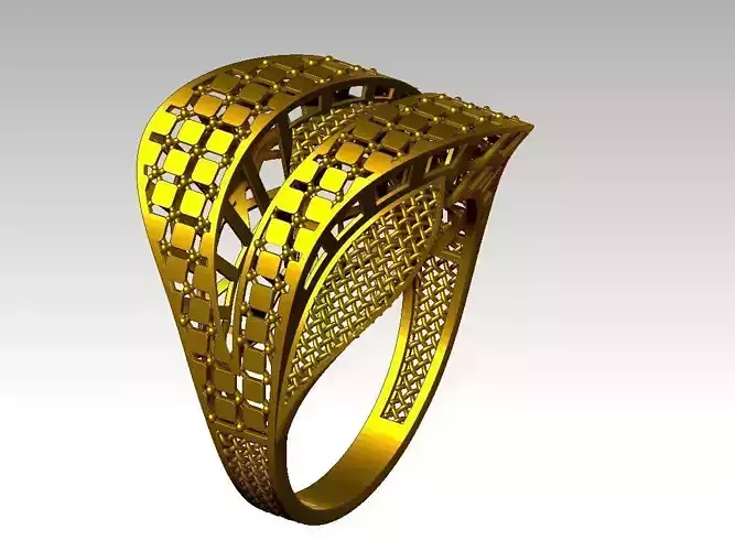 light weight ring  STL file  ready for print 3D print model