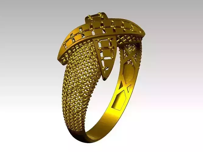 light weight ring  STL file  ready for print 3D print model