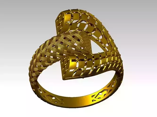 light weight ring  STL file  ready for print 3D print model
