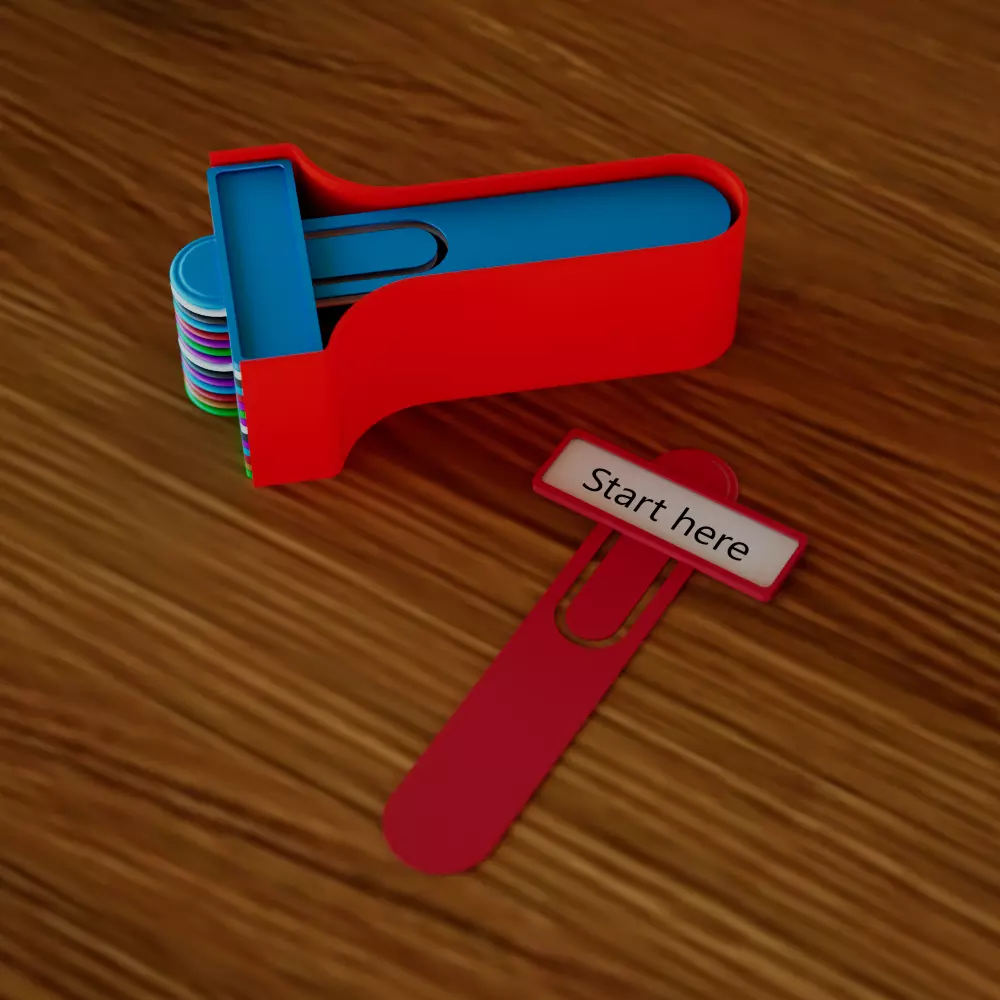 PageScribe Bookmark Free 3D print model