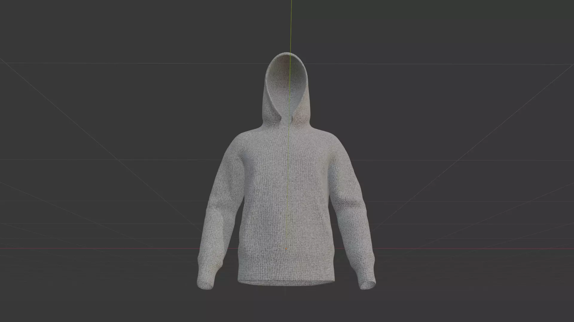 Hoodie - A-pose Free low-poly 3D model