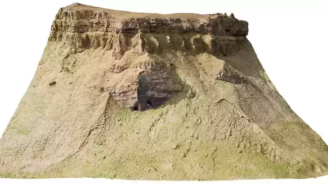 Cliff Mountain Side D