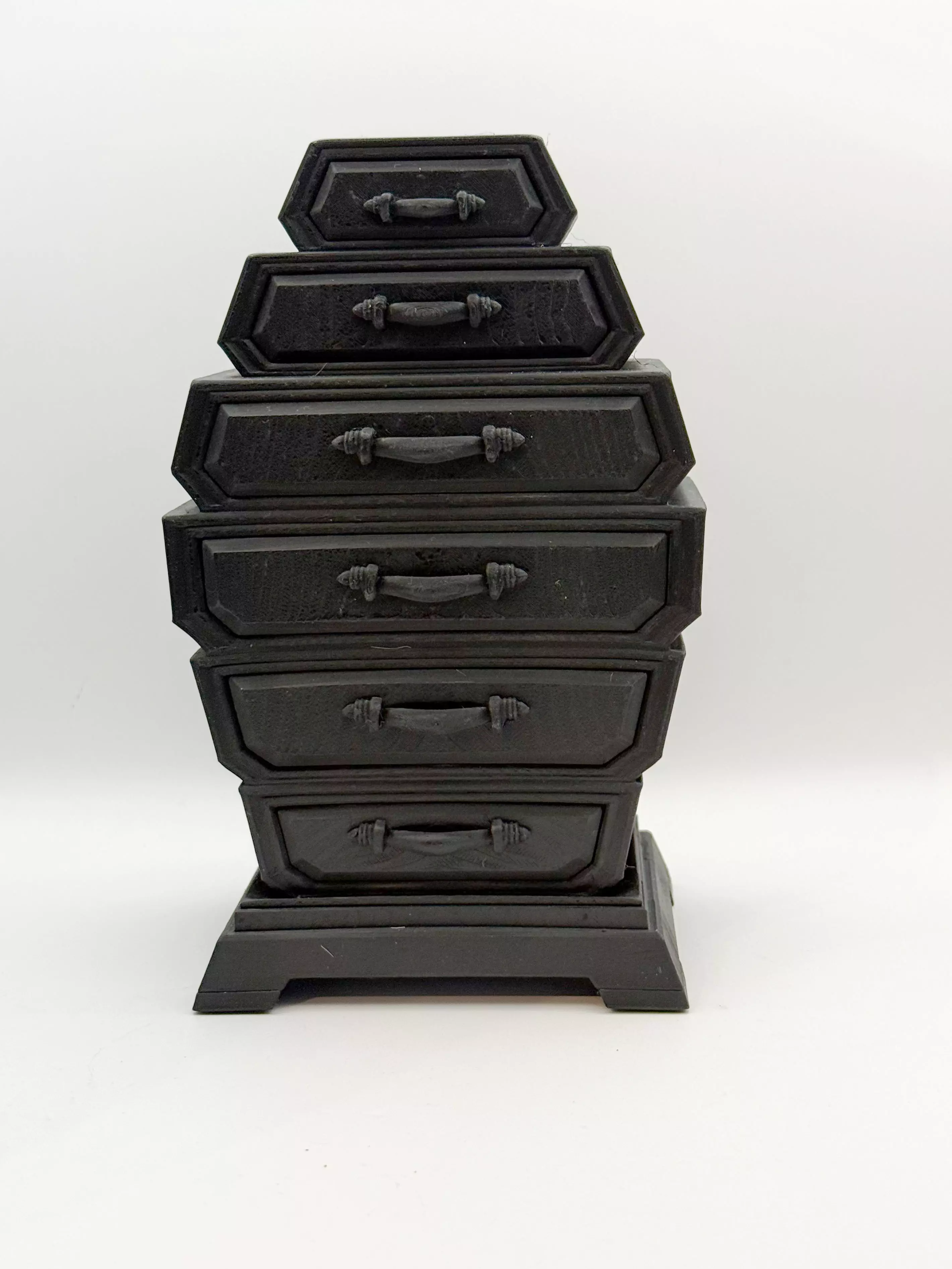 gothic black dresser Countess tip hardware for enhanced safety Latitude Run Dresser for Bedroom