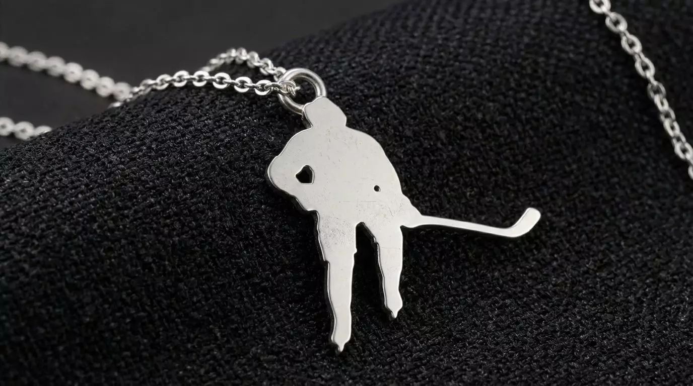 Hockey Pro Skater Silhouette 3D print model