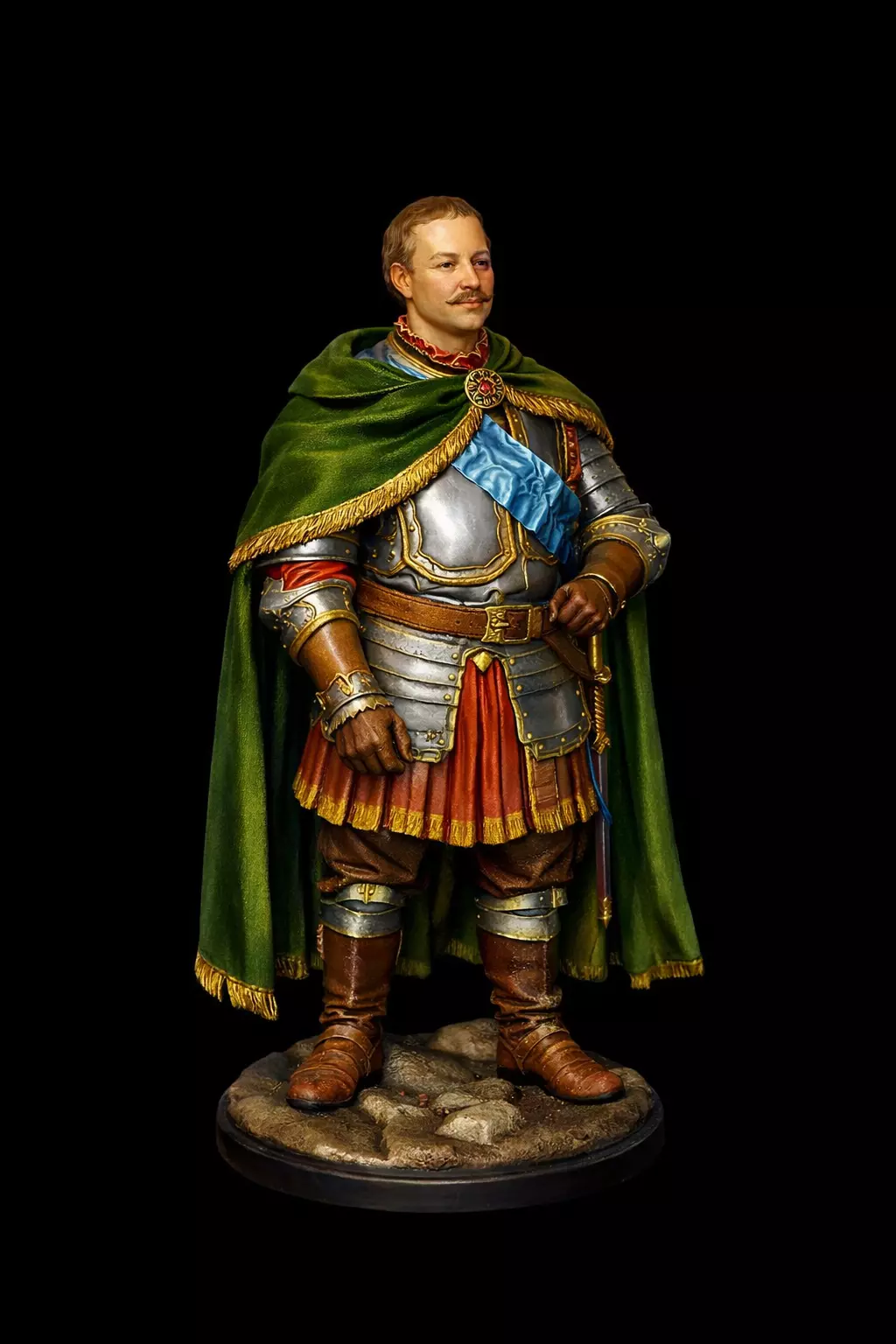 Ivan Mazepa Ukrainian Hetman STL 3D print model