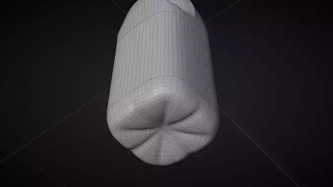 Milk Bottle 3D Model Low-poly 3D model 6
