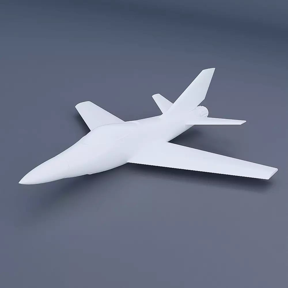 Sparrow jet 3d printable concept 3D print model