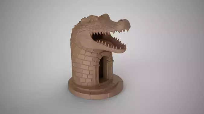 Crocodile Tabletop Decoration