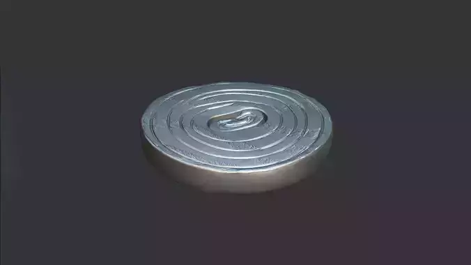 BBQ Onion 3D model 2