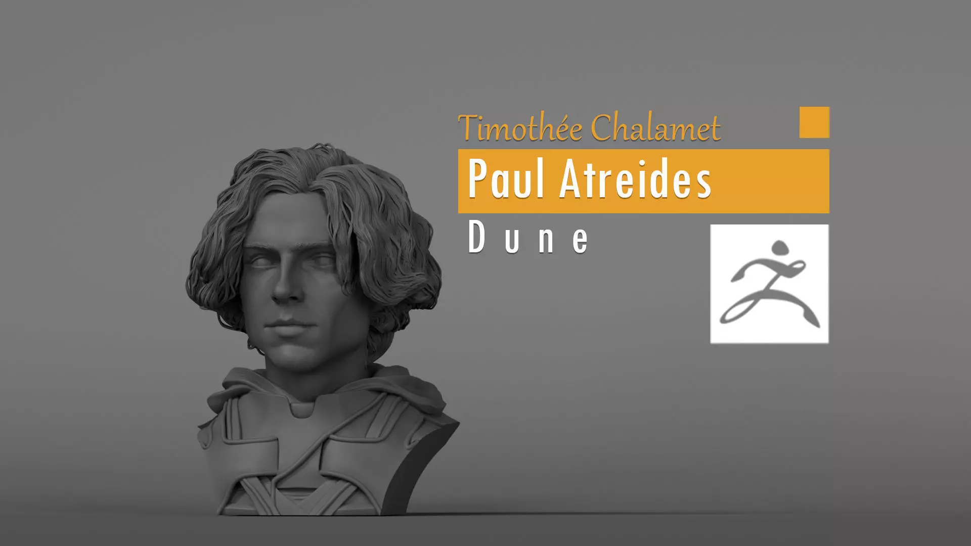 Timothee Chalamet - Paul Atreides - Dune 3D print model