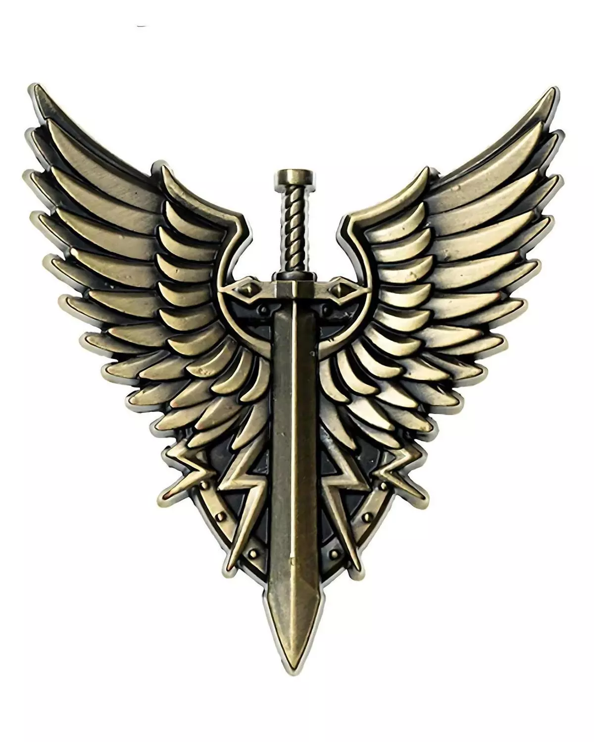 Pendant Sword pendant Wings pendant Sword with wings 3D print model